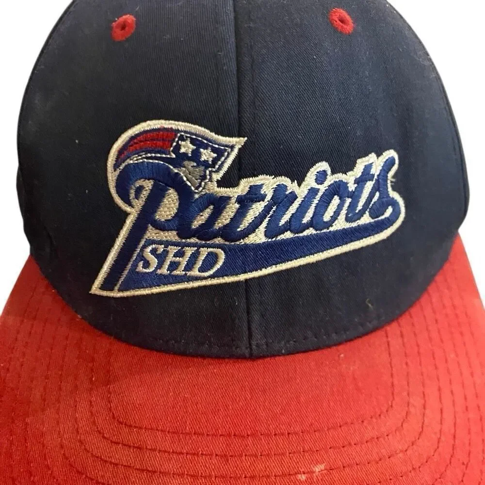 Pacific Headwear Patriots SHD hat 302C adult pro mode red blue